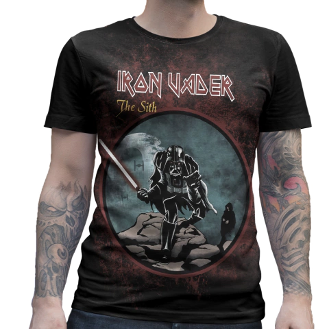Camiseta Coleção Comick Iron Vader