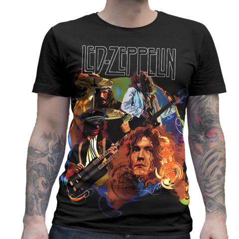 Camiseta Led Zeppelin Poster
