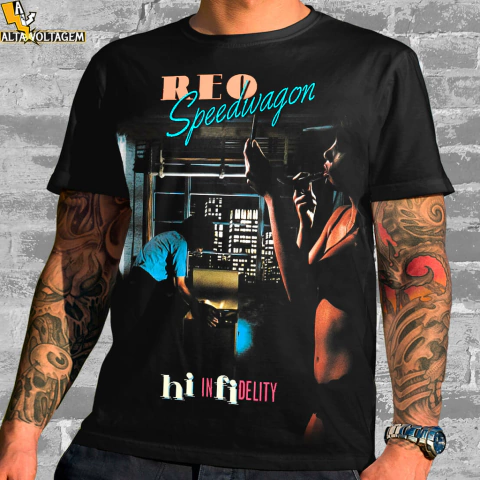 Camiseta REO Speedwagon Hi Infidelity