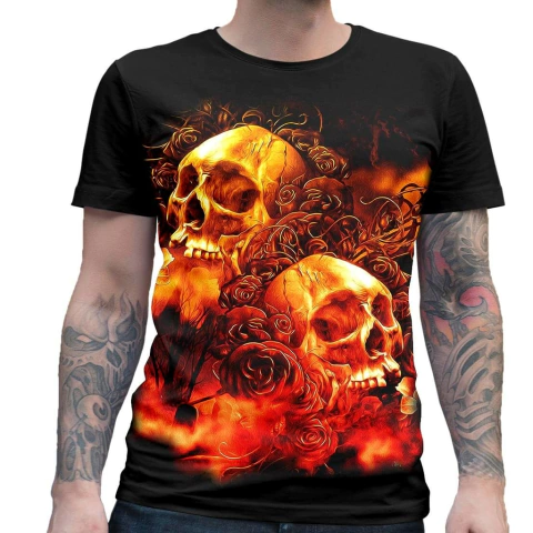 Camiseta de Rock Coleção Cavernoso 01