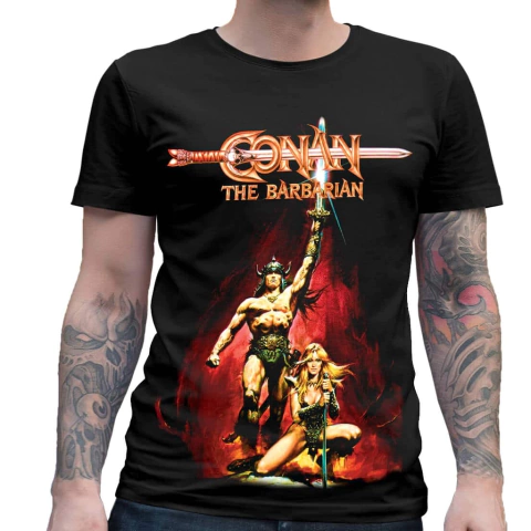 Camiseta de Filme Conan