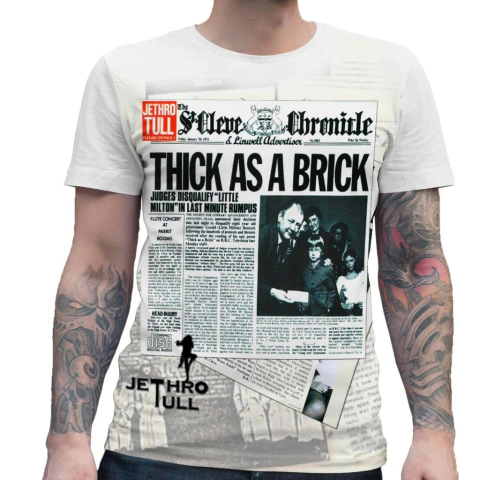 Camiseta Jethro Tull Thick as a Brick