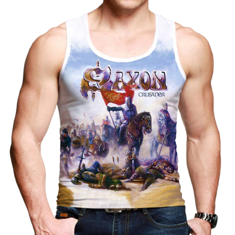 Camiseta Regata Saxon Crusader