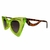 Óculos de Sol Thalya Verde (Tarta nas Hastes) - comprar online