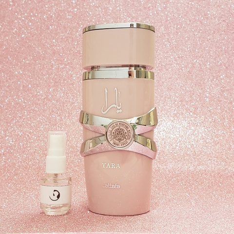 Yara Eau de Parfum - Lattafa Perfume Árabe Feminino 4ml e 5ml