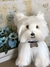 Imagem do West Terrier de amigurumi