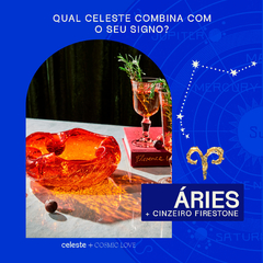 Áries - Cinzeiro de Vidro Moldado para Charuto Firestone - comprar online