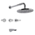 Griferia para Bañera Epuyen FV 103/L2CR Cromo