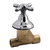 Llave de Paso para Caño FV 489.FVBASE Cobre 19mm Cromo