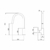 Griferia Monocomando para Cocina Vigo Peirano 30-132 Cromo Extensible - comprar online