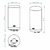 Termotanque de 90 lts Escorial Blanco Electrico - comprar online