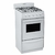 Cocina Escorial 4H CANDOR Blanca Gas ENVASADO - comprar online
