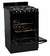 Cocina Escorial 4H MASTER STYLE Negra Multigas - tienda online