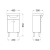 Mueble de Pie Venecia Wng X4VS/W7 Ferrum - comprar online