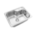 Pileta Acero Inoxidable Cocina Simple SI55AD 55x41,5x20 Luxor Mini 304 Johnson Aceros