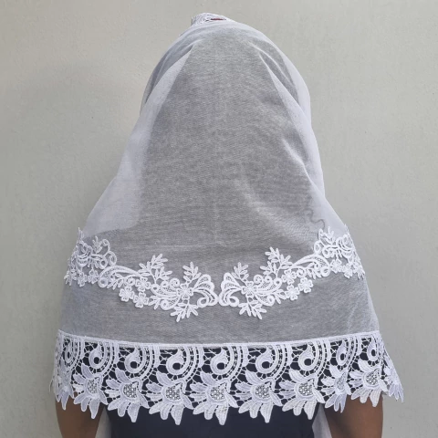 VÉU CCB MARGARIDA COM APLICAÇÃO - comprar online