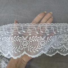 VÉU CCB TULE FRANCÊS/TRANSPARENTE NOTAS MUSICAIS ELOÁ - loja online