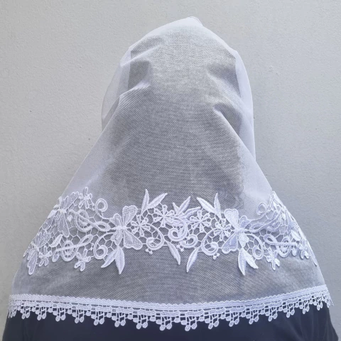 VÉU CCB NOTAS MUSICAIS ALANA COM APLICAÇÃO - comprar online