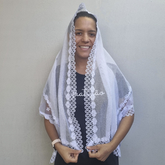 VÉU CCB ANTONELA COM APLICAÇÃO POÁ - loja online