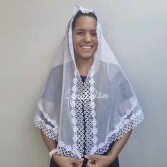 VÉU CCB ANTONELA COM APLICAÇÃO POÁ na internet