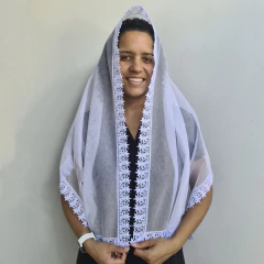 VÉU CCB BRUNA - Véus da Fer | A loja certa para comprar seu véu CCB.