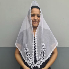 VÉU CCB FLOR COM APLICAÇÃO