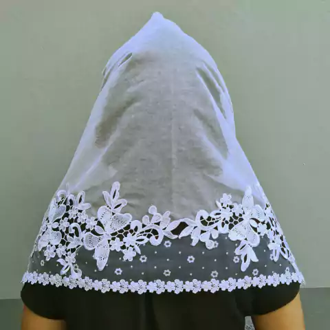 VÉU CCB JASMIM COM APLICAÇÃO POÁ