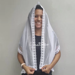 VÉU CCB LAURA - Véus da Fer | A loja certa para comprar seu véu CCB.