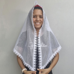 VÉU CCB LUANA COM APLICAÇÃO na internet