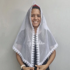 VÉU CCB LUANA COM APLICAÇÃO na internet