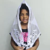 VÉU CCB INFANTIL MARIA COM APLICAÇÃO