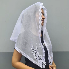 VÉU CCB MARIA COM APLICAÇÃO na internet