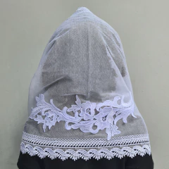 VÉU CCB INFANTIL MILENA COM APLICAÇÃO - loja online