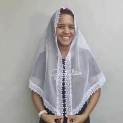 VÉU CCB NOTAS MUSICAIS AMANDA COM APLICAÇÃO na internet