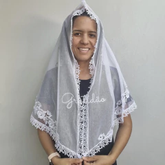 VÉU CCB MICHELE COM APLICAÇÃO POÁ na internet