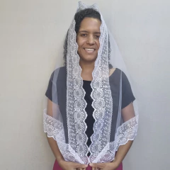 VÉU CCB TULE FRANCÊS/TRANSPARENTE NOTAS MUSICAIS ELOÁ - comprar online