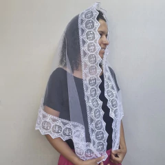 VÉU CCB TULE FRANCÊS/TRANSPARENTE NOTAS MUSICAIS JÔH na internet