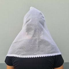 VÉU CCB DE BOLSA QUADRADO - TAMANHO 1,30X0,50 CM - Véus da Fer | A loja certa para comprar seu véu CCB.