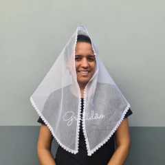 VÉU CCB DE BOLSA REDONDO - TAMANHO 1,30X0,50 CM na internet
