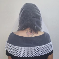 VÉU CCB FRANCÊS/TRANSPARENTE DANI - Véus da Fer | A loja certa para comprar seu véu CCB.