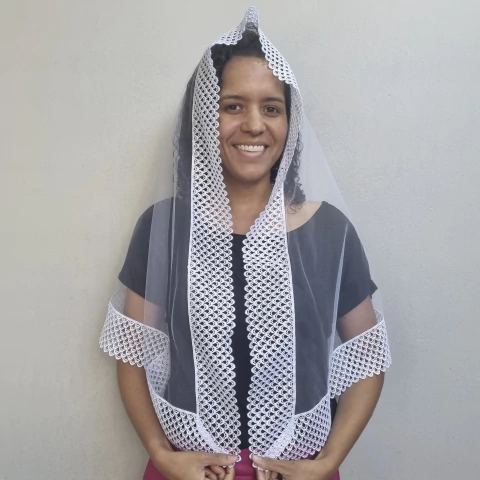 VÉU CCB FRANCÊS/TRANSPARENTE DANI - comprar online