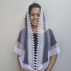 VÉU CCB TULE FRANCÊS/TRANSPARENTE NAOMI - comprar online