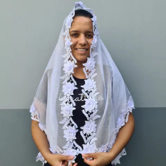 VÉU CCB 3D VILMA - Véus da Fer | A loja certa para comprar seu véu CCB.