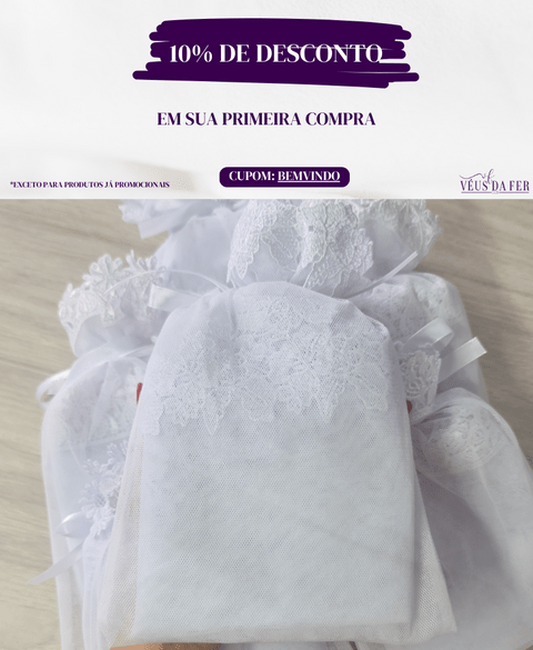 Imagem do banner rotativo Véus da Fer | A loja certa para comprar seu véu CCB.