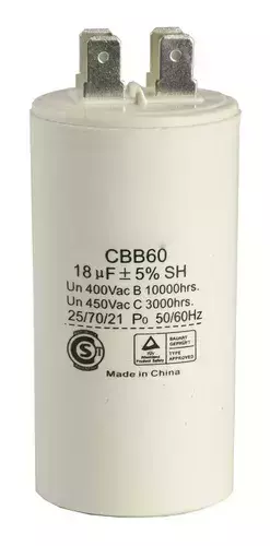 CAPACITOR 18 MF X 450V CBB60 4PIN ITALTEC