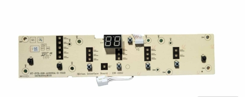 PLAQUETA DE CONTROL INTERFASE C/DISPLAY NARANJA MIRIAM - FUZZY WASH / FIT
