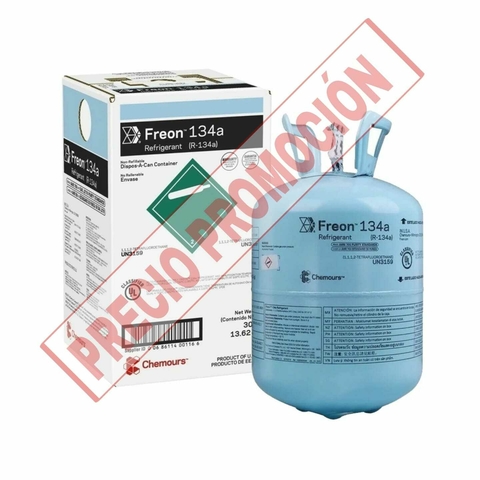 GARRAFA CHEMOUR R134A x 13,620kg "PRODUCTO NO PERMITIDO PARA ENVIOS"