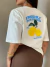 Tshirt Feminina 100% Algodão Básica Gola Redonda Estampada Freshly Lemon - Shop CBS