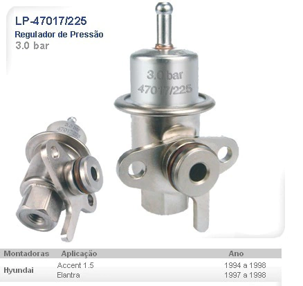 Regulador Pressão Hyundai Elantra Accent Lp225