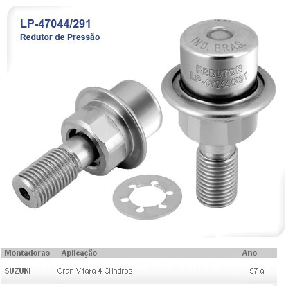 Redutor De Pressão Suzuki Vitara / Gran Vitara 4cc